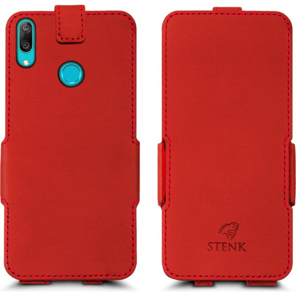 

Чехол флип Stenk Prime для Huawei Y7 (2019) Красный (62740)