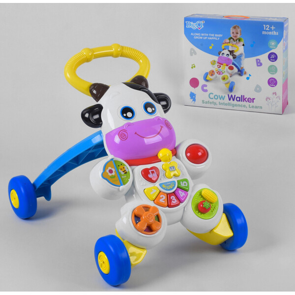 

Каталка “Коровка” WD 3783 белый 91543