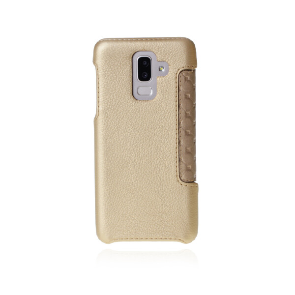 

Чехол-книжка RedPoint Fit Book для Samsung Galaxy A6+ SM-A605 / Samsung Galaxy J8 2018 (J810) Gold
