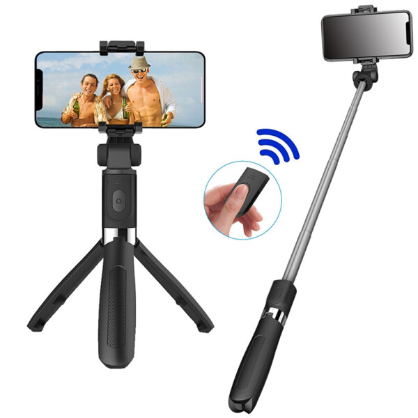

Штатив для телефона Adna Selfie L01s селфи палка тринога с кнопкой-пультом Bluetooth