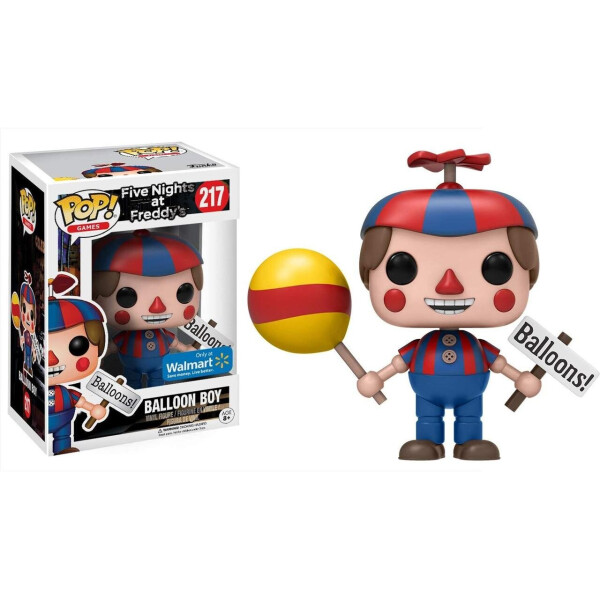 

Фигурка Funko Pop Фанко Поп Пять ночей с Фредди Мальчик с Шариком Balloon Boy Only Walmart 10 см FF BB 217