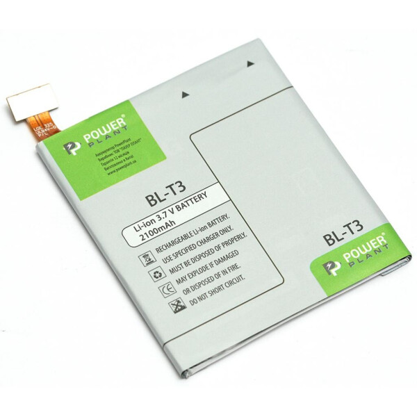 

Аккумуляторная батарея PowerPlant LG BL-T3 (F100, F100L, F100S) 2100mAh (DV00DV6292)