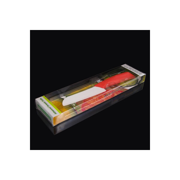 

Нож Lora универсальный сантоку 13 см NS7KN5/RED