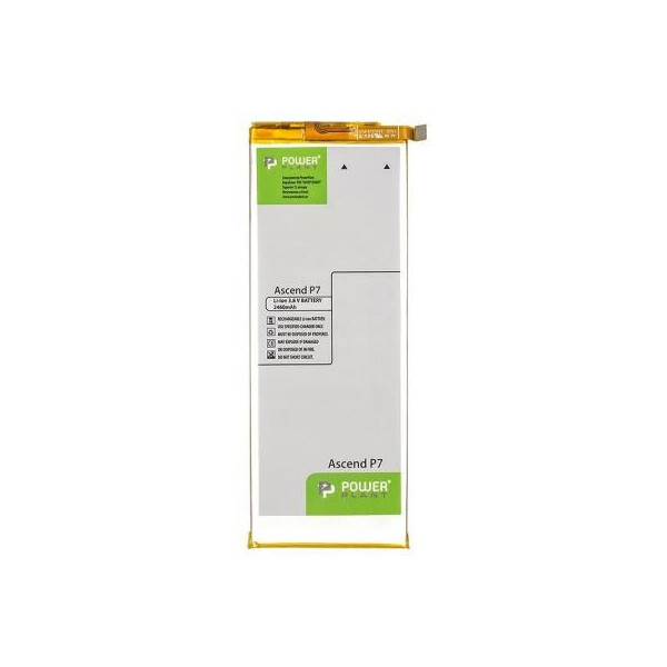 

Аккумуляторная батарея PowerPlant Huawei Ascend P7 (HB3543B4EBW) 2460mAh (SM150137)
