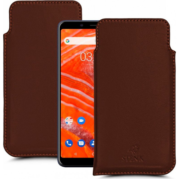 

Футляр Stenk Elegance для Nokia 3.1 Plus Коричневый (63031)