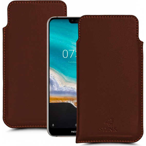 

Футляр Stenk Elegance для Nokia 7.1 Коричневый (63032)
