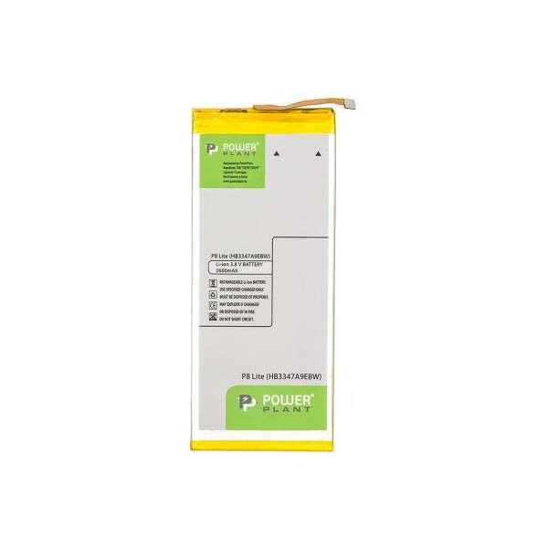 

Аккумуляторная батарея PowerPlant Huawei P8, P8 Lite (HB3347A9EBW) 2600mAh (SM150236)