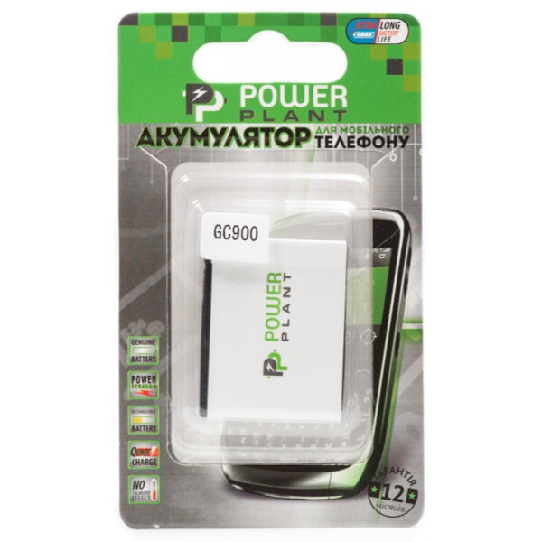 

Аккумуляторная батарея PowerPlant LG IP-580N (GC900, GC900e, GW525, GT505, GT400) (DV00DV6093)