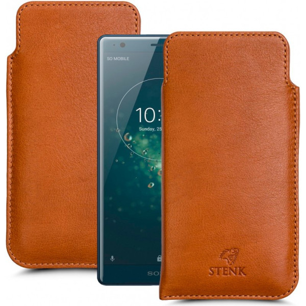 

Футляр Stenk Elegance для Sony Xperia XZ2 Camel (63059)