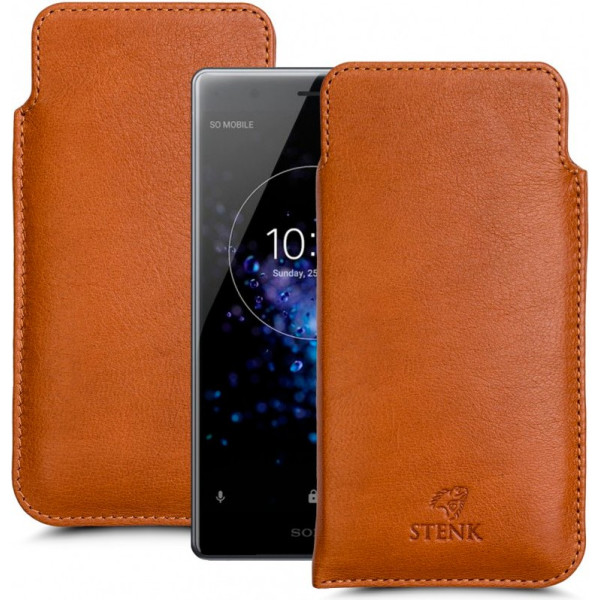 

Футляр Stenk Elegance для Sony Xperia XZ2 Premium Camel (63060)