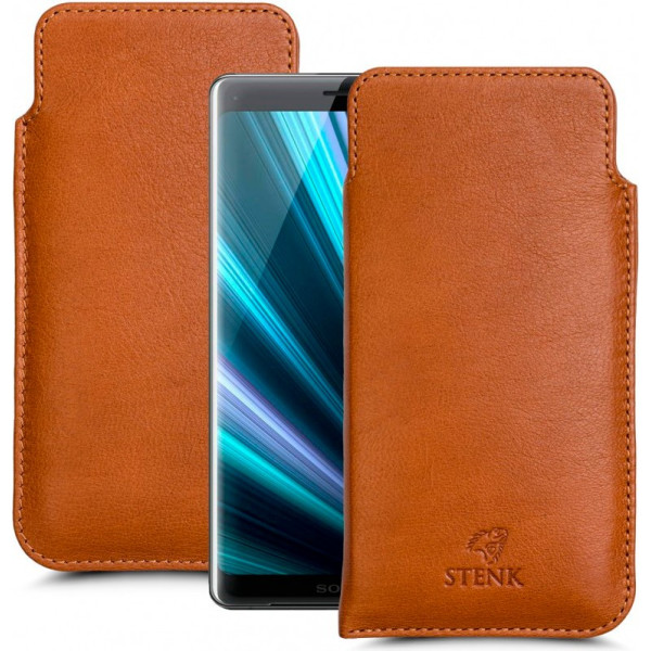 

Футляр Stenk Elegance для Sony Xperia XZ3 Camel (63061)