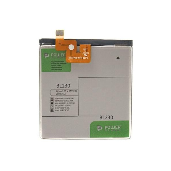 

Аккумуляторная батарея PowerPlant Lenovo Vibe Z2 (BL230) 2900mAh (DV00DV6304)