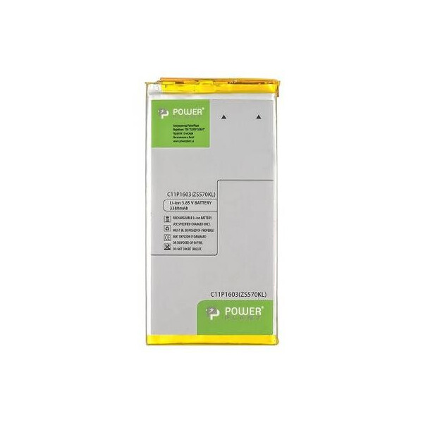 

Аккумуляторная батарея PowerPlant ASUS Zenfone 3 Deluxe (ZS570KL) (C11P1603) 3380mAh (SM120031)