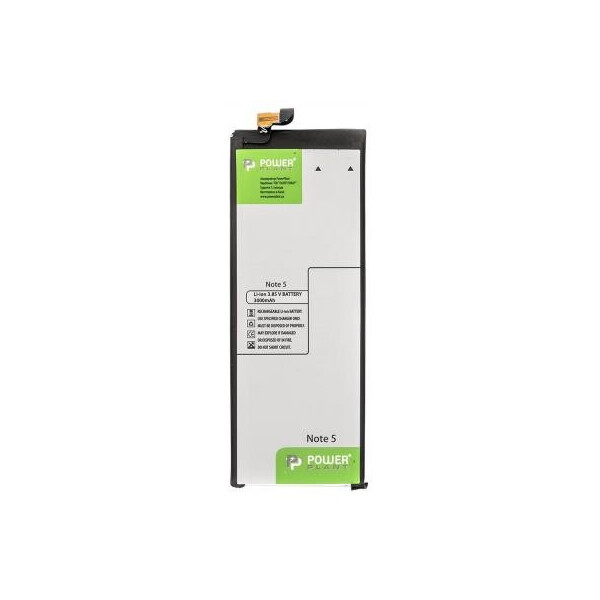 

Аккумуляторная батарея PowerPlant Samsung Note 5 (EB-BN920ABE) 3000mAh (SM170449)