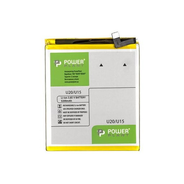

Аккумуляторная батарея PowerPlant Meizu U20 (BU15) 3200mAh (SM210114)