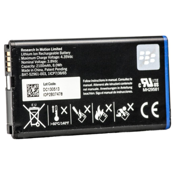 

Аккумуляторная батарея PowerPlant Blackberry N-X1 (Q10) (DV00DV6214)