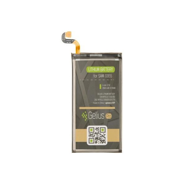 

Аккумуляторная батарея Gelius Pro Samsung G955 (S8 Plus) (EB-BG955ABE) (2600mAh) (75029)