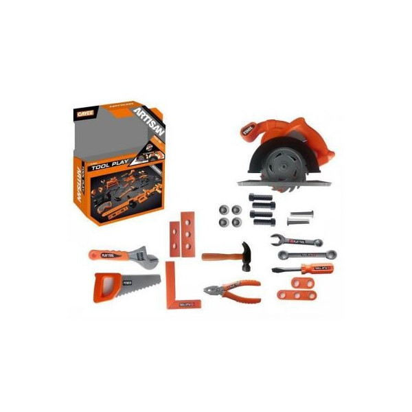 

Игровой набор Tool Set Пила циркулярная с набором инструментов 23 шт (KY1068-113F)