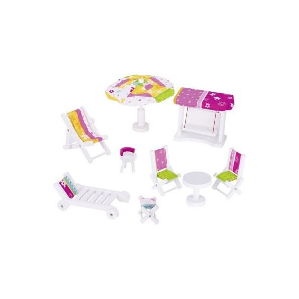 

Игровой набор Goki Мебель садовая (51586G)