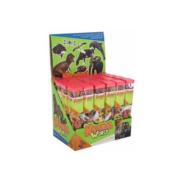 

Игровой набор Dingua Дикие животные 12 шт в тубусе (D0052)