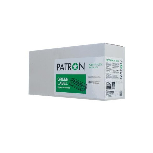 

Картридж PATRON HP LJ CF226A GREEN Label (PN-26AGL)