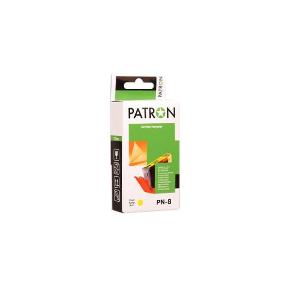 

Картридж PATRON CANON CLI-8Y YELLOW (№ PN-8Y NEW) (CI-CAN-CLI-8-Y1-PN)
