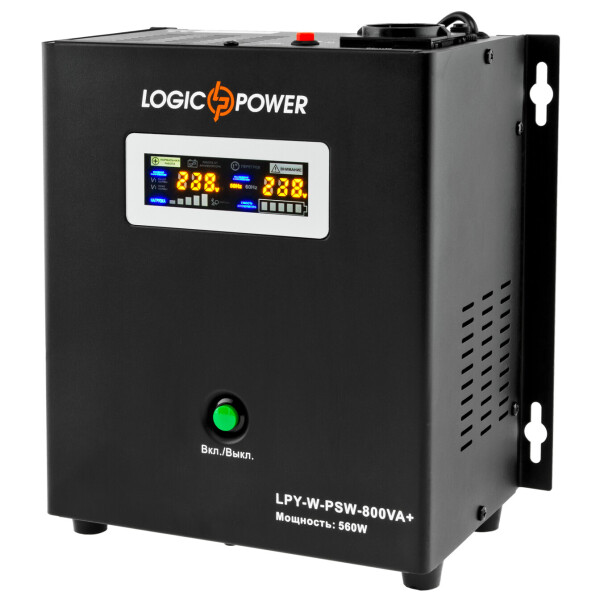 

Источник бесперебойного питания LogicPower LPY-W-PSW-800VA+(560Вт)