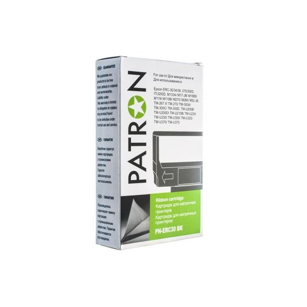 

Картридж Patron EPSON ERC-30 BLACK (PN-ERC30 BK)