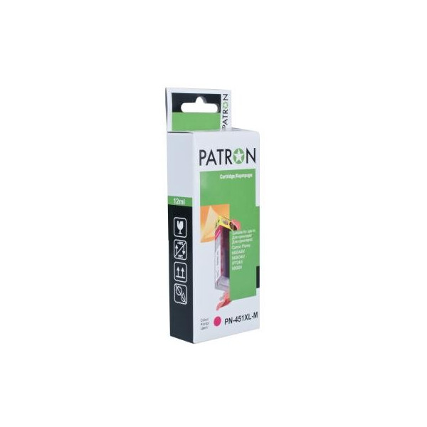 

Картридж PATRON CANON CLI-451XLM (PN-451XLM) MAGENTA (CI-CAN-CLI-451-M-PN)