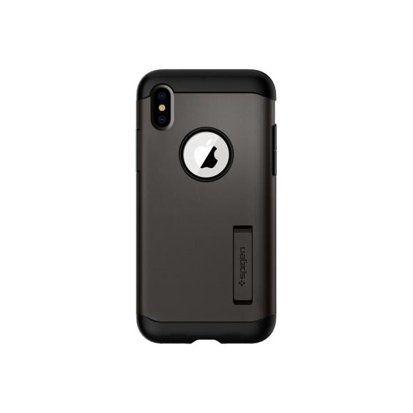

Чехол для моб. телефона Spigen iPhone XS Max Slim Armor Gunmetal (065CS25153)