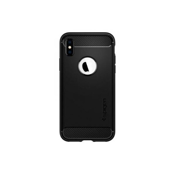 

Чехол для моб. телефона Spigen iPhone XS Rugged Armor Matte Black (063CS25113)