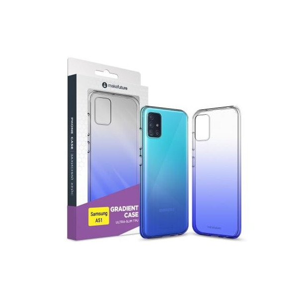 

Чехол для моб. телефона MakeFuture Samsung A51 Air Gradient (TPU) Blue (MCG-SA51BL)