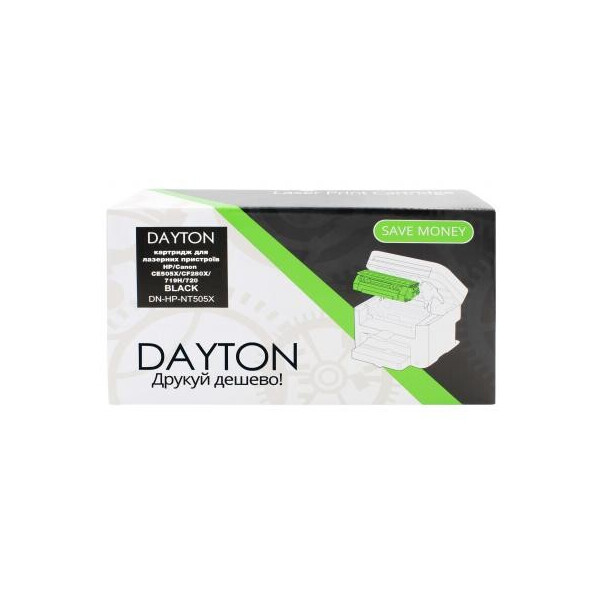 

Картридж DAYTON HP LJ CE505X/Canon 719H 6.9k (DN-HP-NT505X)