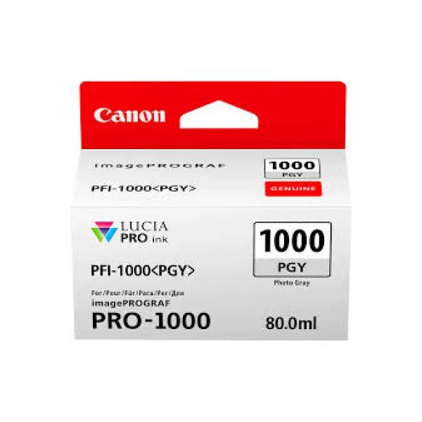 

Картридж Canon PFI-1000PGY (Photo Grey) (0553C001)