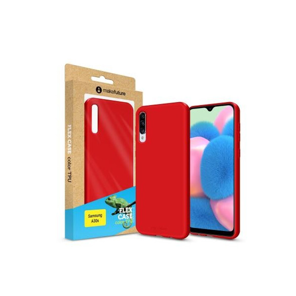 

Чехол для моб. телефона MakeFuture Flex Case (Soft-touch TPU) Samsung A30s Red (MCF-SA30SRD)