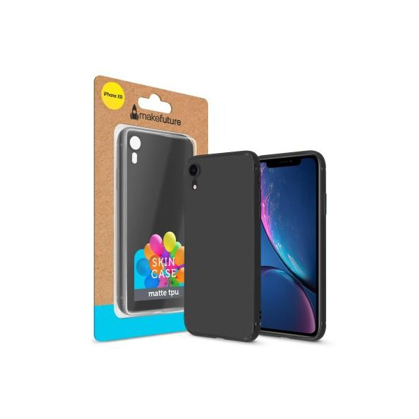 

Чехол для моб. телефона MakeFuture Skin Case Apple iPhone XR Black (MCSK-AIXRBK)