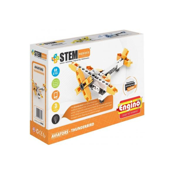 

Конструктор Engino Stem Heroes Авиация: Буревестник (SH42)