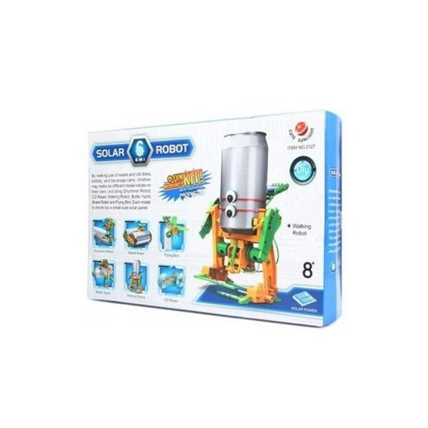 

Конструктор Same Toy Робот-конструктор Экобот 6 в 1 на солнечной батарее (2127UT)
