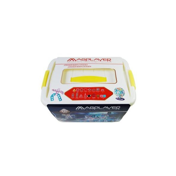 

Конструктор Magplayer магнитный набор бокс 237 эл (MPT2-237)