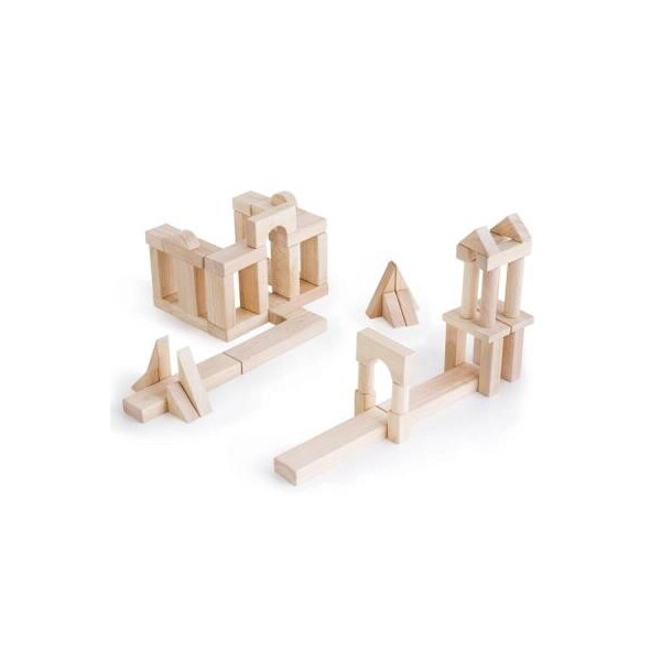 

Конструктор Viga Toys Набор строительных блоков Unit Blocks, 56 шт. (G2111B)