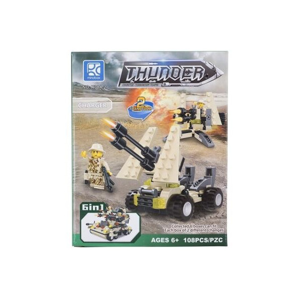 

Конструктор Mindbox THUNDER RAIDERS в ассорт (K30A)
