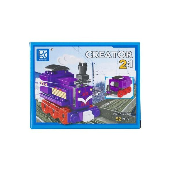 

Конструктор Mindbox CREATOR TRAIN 2in1 в ассорт. (K33A)
