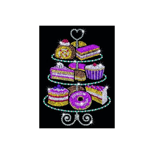 

Набор для творчества Sequin Art BLUE Cakestand (SA1423)