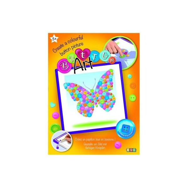 

Набор для творчества Sequin Art BUTTON Butterfly (SA1528)