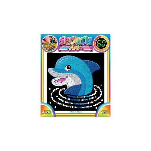 

Набор для творчества Sequin Art 60 Dolphin (SA1327)