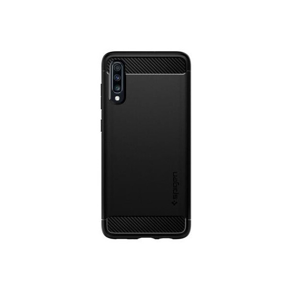 

Чехол для моб. телефона Spigen Galaxy A70 Rugged Armor, Matte Black (620CS26386)