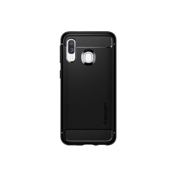 

Чехол для моб. телефона Spigen Galaxy A40 Rugged Armor, Matte Black (618CS26244)