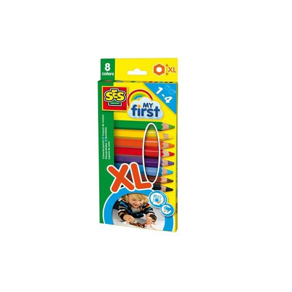 

Набор для творчества SES Восковые цветные карандаши Радуга (14416S)