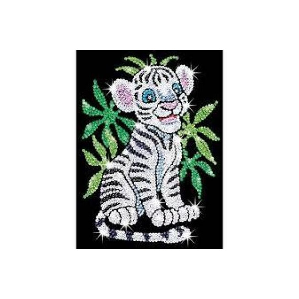 

Набор для творчества Sequin Art RED Toby the White Tiger Cub (SA0906)