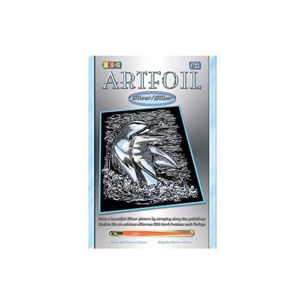 

Набор для творчества Sequin Art ARTFOIL SILVER Dolphin (SA0608)